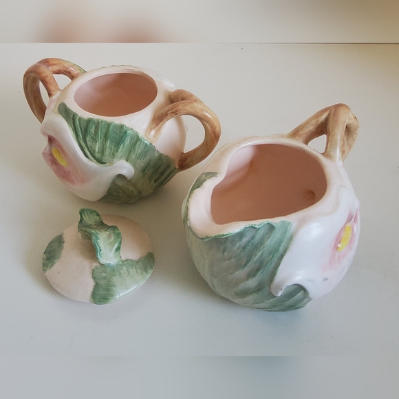 Vintage Fitz and Floyd 1987 Sugar Bowl and Creamer - Picture 3 of 4